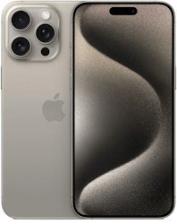 Apple iPhone 15 Pro Max Naturlig titan
