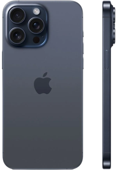 Apple iPhone 15 Pro Max - Blå titan