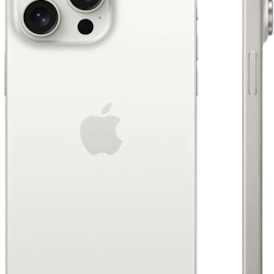 Apple iPhone 15 Pro Max - Vit titan