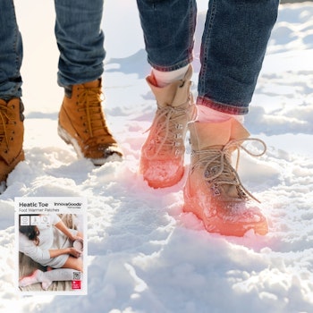 Fotvärmande lappar Heatic Toe InnovaGoods 10 antal