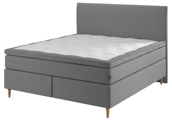 Kontinentalsäng 160x200 GOLD C60 grå-29