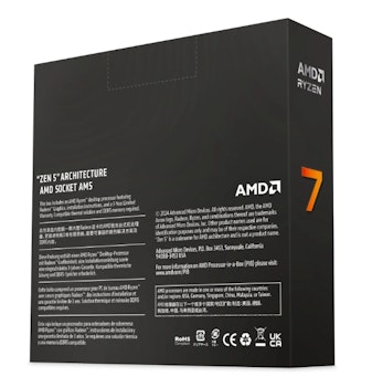 AMD Ryzen 7 9700X – 8 Kärnor, 16 Trådar, Obegränsade Möjligheter