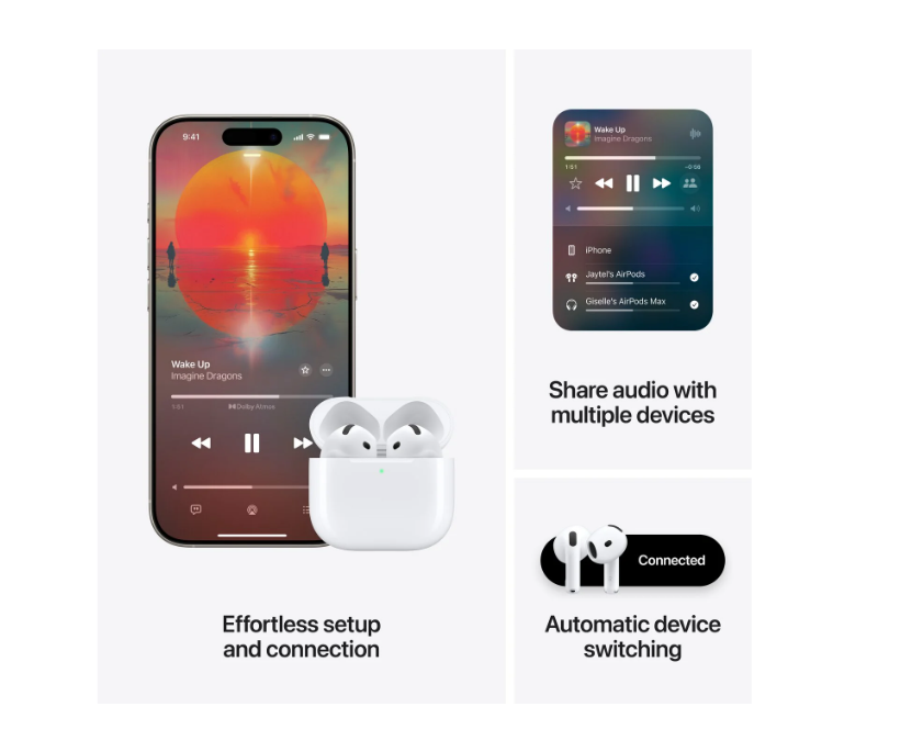 Apple AirPods 4 Active Noise Cancellation