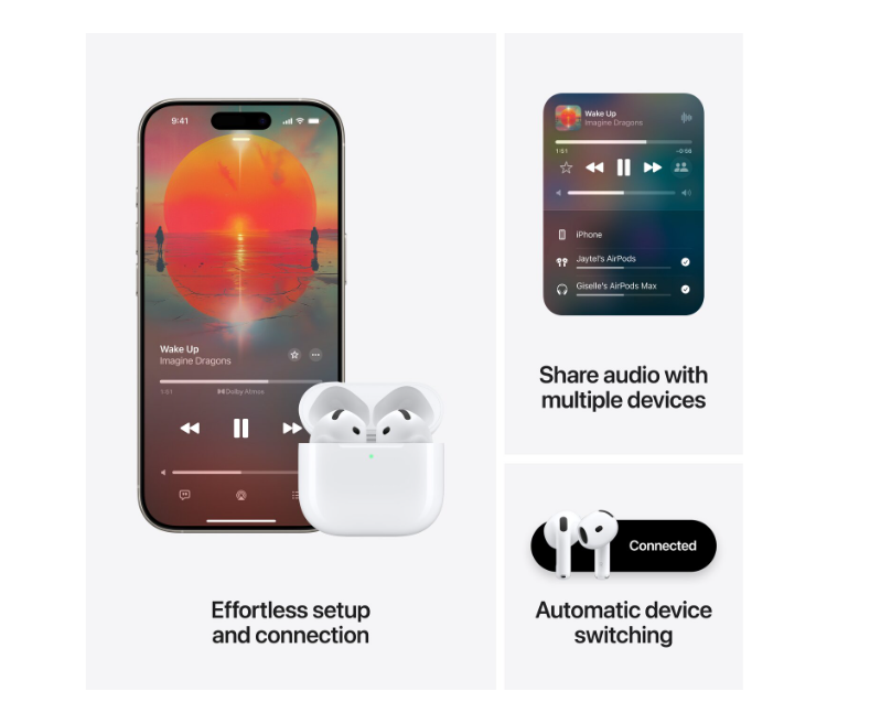 Apple AirPods 4 – Nästa Generation av Trådlös Frihet och Ljudkvalitet