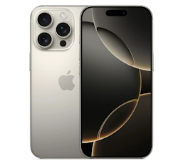 Apple iPhone 16 Pro – Naturlig Titanium: Ren Elegans och Exceptionell Prestanda