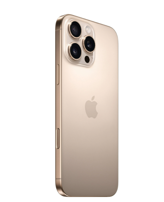 Apple iPhone 16 Pro Max – Desert Titanium: Ultimat prestanda i en elegant titanfinish!
