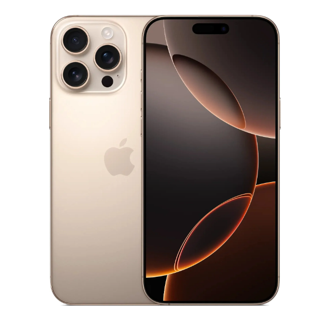 Apple iPhone 16 Pro Max – Desert Titanium: Ultimat prestanda i en elegant titanfinish!