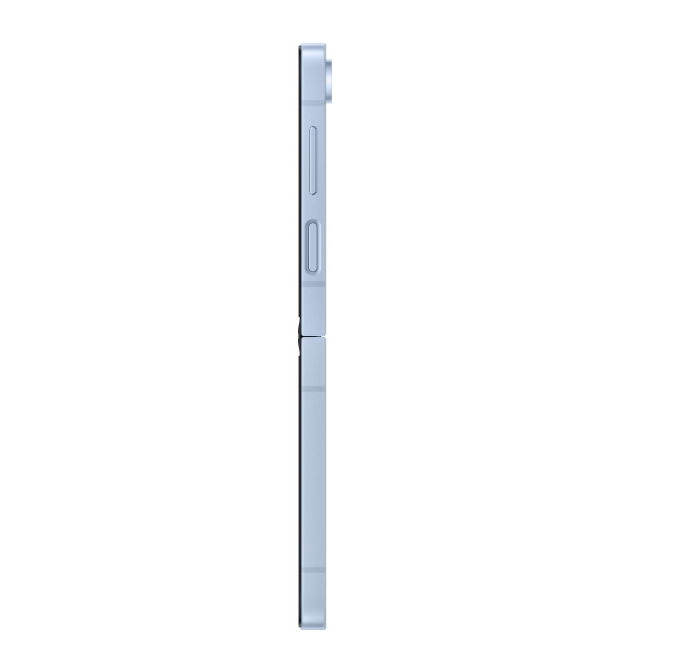Samsung Galaxy Z Flip6 – Revolutionerande design i elegant blå färg!