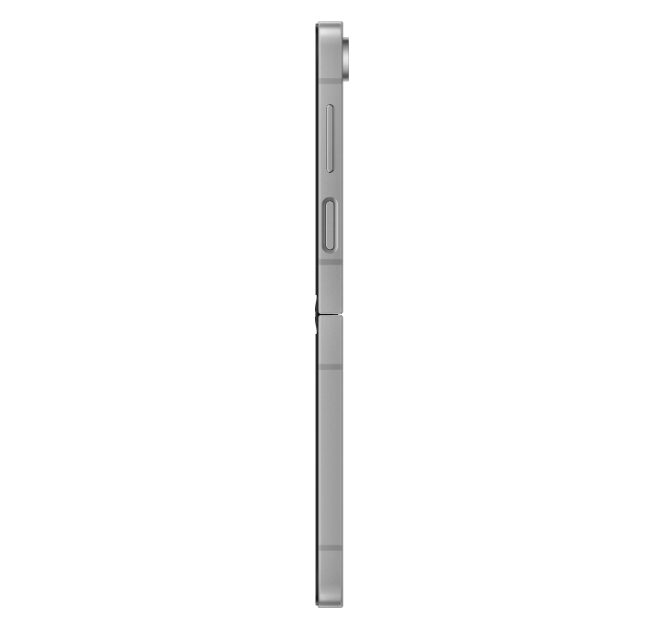 Samsung Galaxy Z Flip6 – Innovativ design i stilren silver!