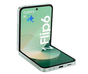 Samsung Galaxy Z Flip6 – Fräsch mintgrön design och banbrytande teknik!