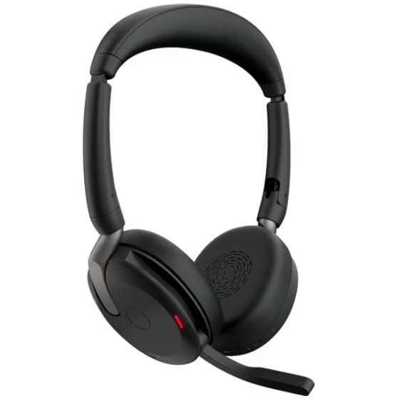 Jabra Evolve2 65 Flex – Flexibla och professionella hörlurar med MS Teams-certifiering och superb ljudkvalitet