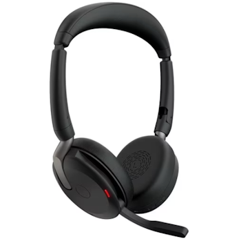 Jabra Evolve2 65 Flex – Flexibla och professionella hörlurar med MS Teams-certifiering och superb ljudkvalitet