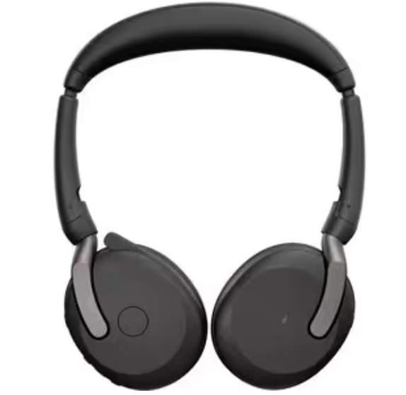 Jabra Evolve2 65 Flex – Flexibla och professionella hörlurar med MS Teams-certifiering och superb ljudkvalitet