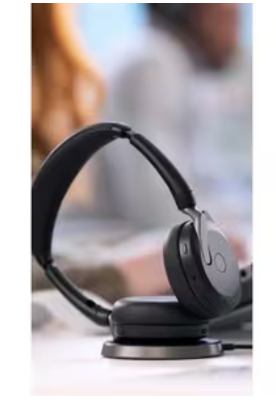 Jabra Evolve2 65 Flex – Flexibla och professionella hörlurar med MS Teams-certifiering och superb ljudkvalitet