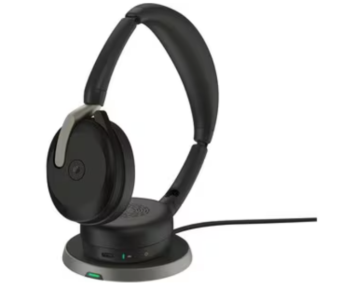 Jabra Evolve2 65 Flex – Flexibla och professionella hörlurar med MS Teams-certifiering och superb ljudkvalitet
