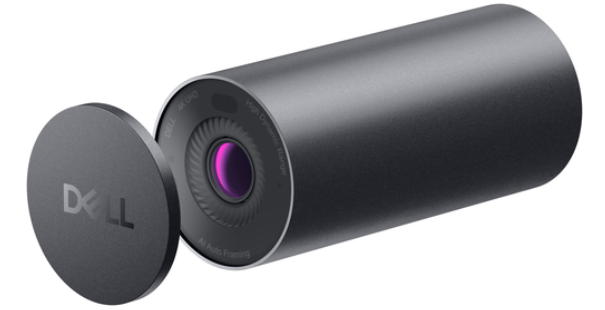 DELL UltraSharp Webcam – 8.3 MP Full HD med 60 fps för kristallklara videomöten