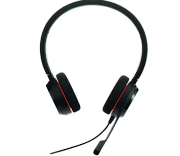 Jabra EVOLVE 20 MS Stereo USB Headset – Komfortabelt och Brusreducerande Med USB-anslutning