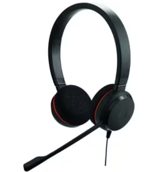 Jabra EVOLVE 20 MS Stereo USB Headset – Komfortabelt och Brusreducerande Med USB-anslutning