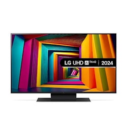 LG 43UT91006LA.AEU 43" 4K Ultra HD Smart TV – LED-skärm med Fantastisk Bildkvalitet och Smart Funktionalitet