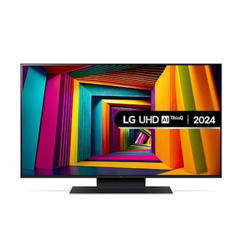 LG 43UT91006LA.AEU 43" 4K Ultra HD Smart TV – LED-skärm med Fantastisk Bildkvalitet och Smart Funktionalitet