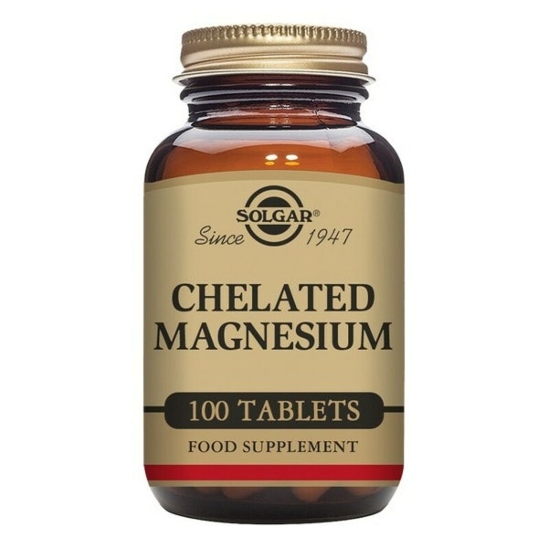 Chelated Magnesium Solgar 100 antal