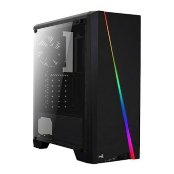 ATX Chassi  Aerocool Cylon RGB USB3.0 Svart LED RGB