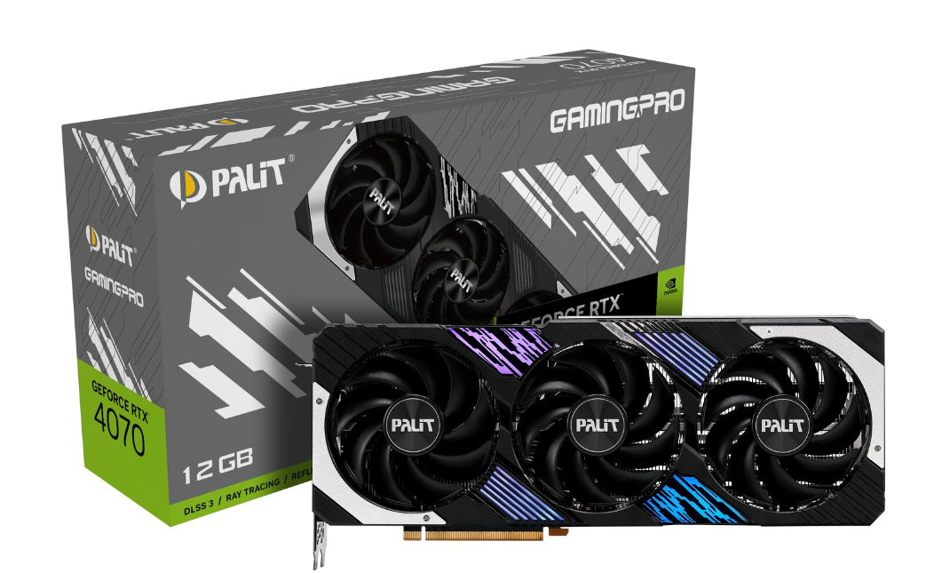 Palit GeForce RTX 4070 GamingPro 12GB: