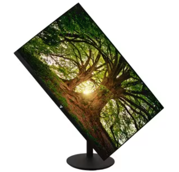 V7 L238IPS-HAS-E 24" Full HD IPS-skärm – Kristallklar Bildkvalitet med HDMI, DisplayPort och Inbyggda Högtalare!