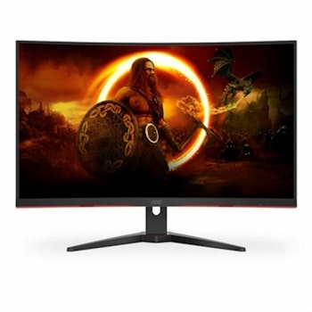 AOC C32G2ZE/BK 32" Full HD Gaming Monitor – Supersnabb 240 Hz Kurvad Skärm för Maximal Spelupplevelse!