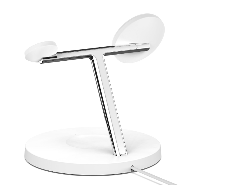 Belkin MagSafe 3-i-1 Trådlös Laddare – 15W Snabbladdning för iPhone, AirPods och Apple Watch!