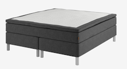 Kontinentalsäng GOLD C35 – 160x200 cm i Elegant Grått för Maximal Komfort