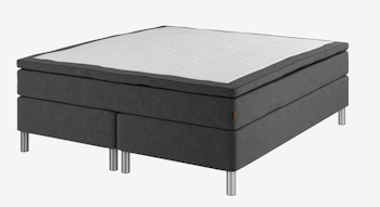 Kontinentalsäng GOLD C35 – 160x200 cm i Elegant Grått för Maximal Komfort