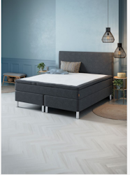 Kontinentalsäng GOLD C35 – 160x200 cm i Elegant Grått för Maximal Komfort