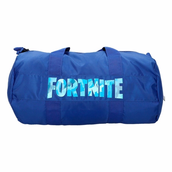 Fortnite Sportväska – Blå 54 x 27 x 27 cm med Rymlig Design och Stilren Look