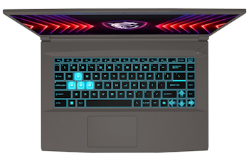 MSI Thin 15 B12UC – 15.6" Gaming Laptop med 144 Hz Skärm, Core i5, GeForce RTX 3050 och 512 GB SSD