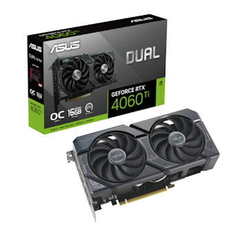ASUS Dual GeForce RTX 4060 Ti 16GB OC – Kraftfullt Grafikkort för Gaming och Kreativitet