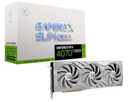 MSI GeForce RTX 4070 Ti SUPER 16GB Gaming X Slim White – Stilren Gamingprestanda i Världsklass
