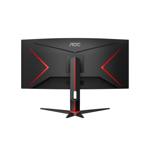 AOC CU34G2XP/BK 34" Ultrawide Gaming Monitor – 180 Hz, Curved, 3440 x 1440, IPS – För En Oöverträffad Spelupplevelse