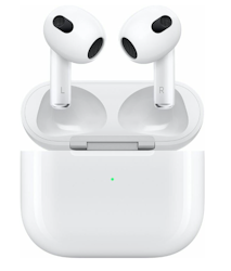Apple AirPods (3 generationen) – med Lightning charging Case