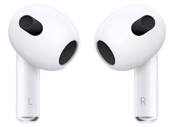 Apple AirPods (3 generationen) – med Lightning charging Case