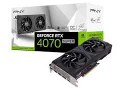 PNY GeForce RTX 4070 SUPER VERTO DUAL 12GB NVIDIA Geforce / PCI Express 4.0 x16 / 12 GB