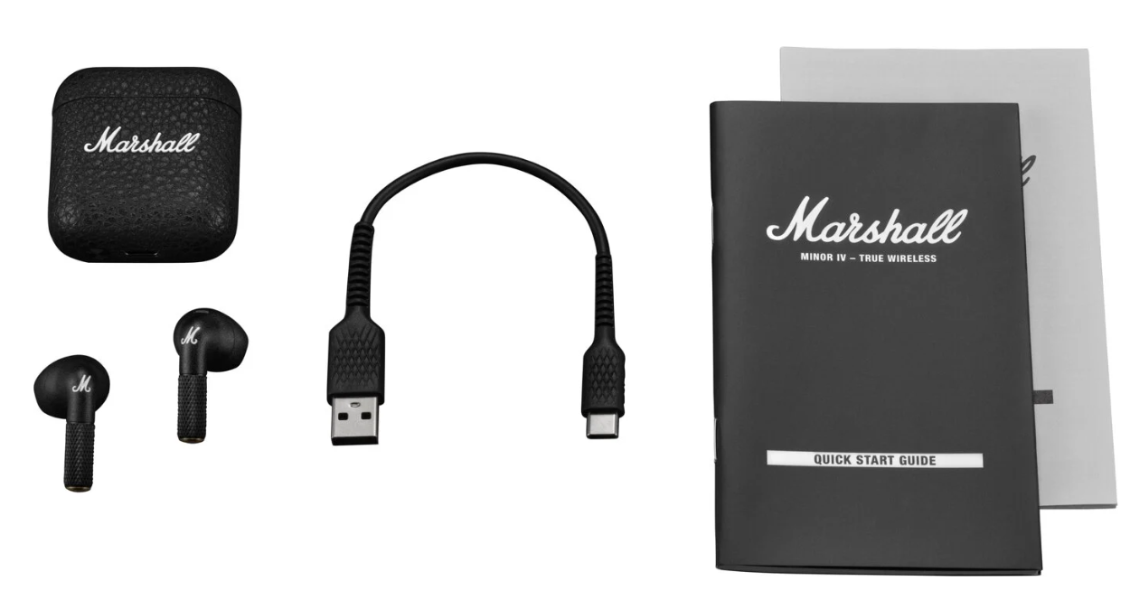 Marshall Minor IV - True Wireless Hörlurar - Svart