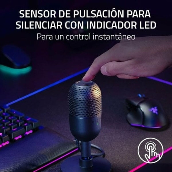 Razer Kondensatormikrofoner – Svart och Vit (RZ.MC.SE.09.RT, RZ19-05050100-R3M1, RZ19-03450300-R3M1) – Perfekt för Streaming och Podcasting