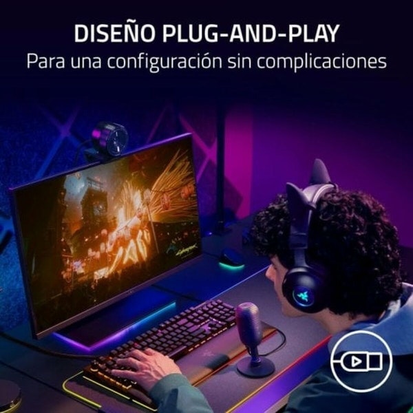 Razer Kondensatormikrofoner – Svart och Vit (RZ.MC.SE.09.RT, RZ19-05050100-R3M1, RZ19-03450300-R3M1) – Perfekt för Streaming och Podcasting