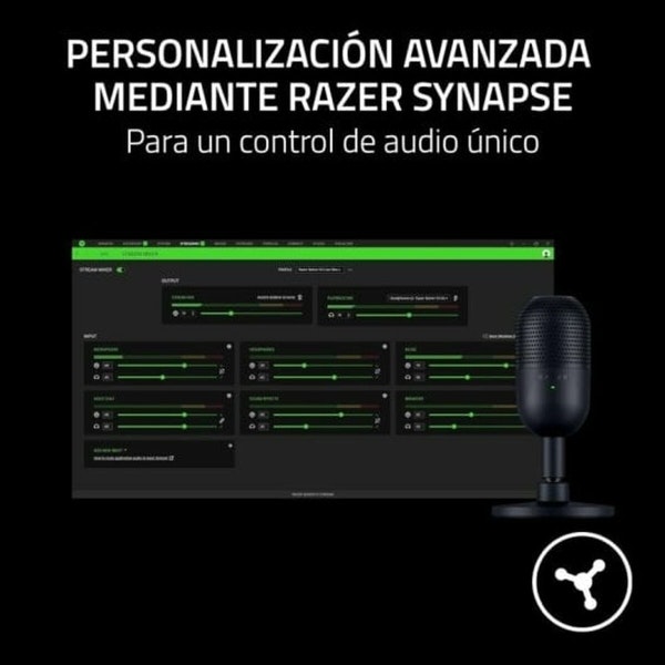 Razer Kondensatormikrofoner – Svart och Vit (RZ.MC.SE.09.RT, RZ19-05050100-R3M1, RZ19-03450300-R3M1) – Perfekt för Streaming och Podcasting
