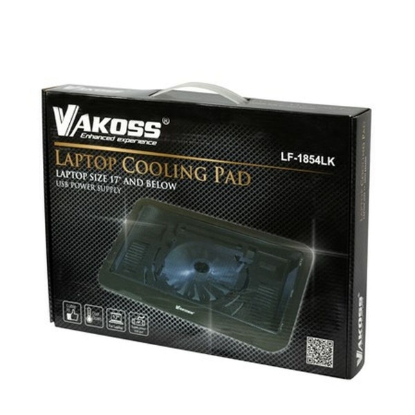 Vakoss LF-1854LK Kylplatta för Laptop – Effektiv Kylning & Ergonomisk Design
