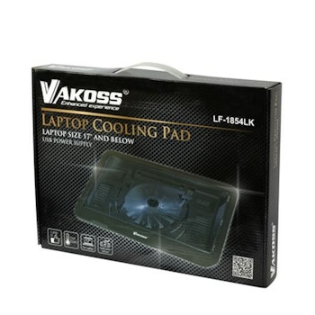 Vakoss LF-1854LK Kylplatta för Laptop – Effektiv Kylning & Ergonomisk Design