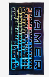 Badhandduk GAMER 70x140 cm – Mjuk och Absorberande för Gaming-älskare