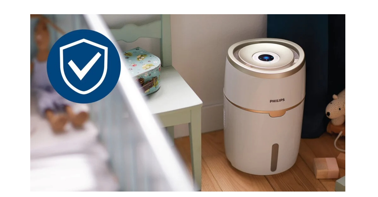 Philips Luftfuktare HU4816/10 – Effektiv Luftfuktning för ett Hälsosamt Inomhusklimat