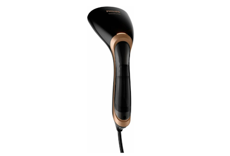 Philips Steam&Go Handhållen Steamer GC362/80 – Effektiv och Smidig Ångstrykare i Svart/Guld